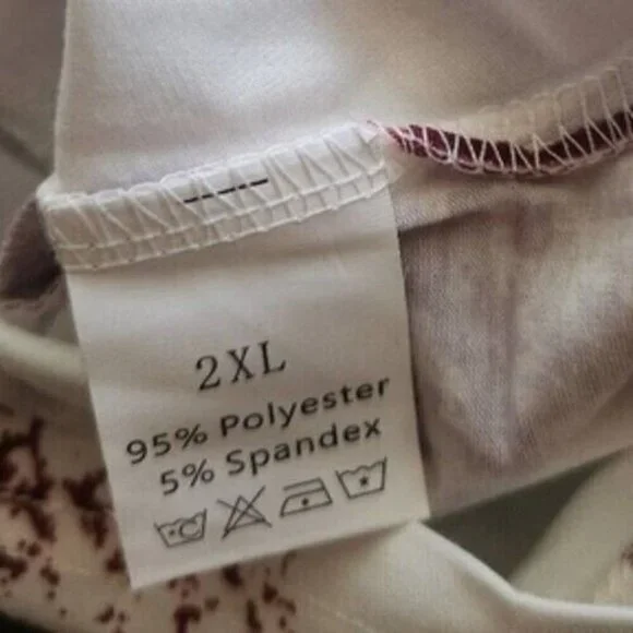 New Floyu Patriotic Short Sleeve Top - 2XL - Picture 3 of 3